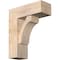 Ekena Millwork Legacy Block Smooth Bracket w/ Offset Brace, Douglas Fir, 7 1/2"W x 20"D x 24"H BKT0806X20X24LEC05SDF - alternate 1